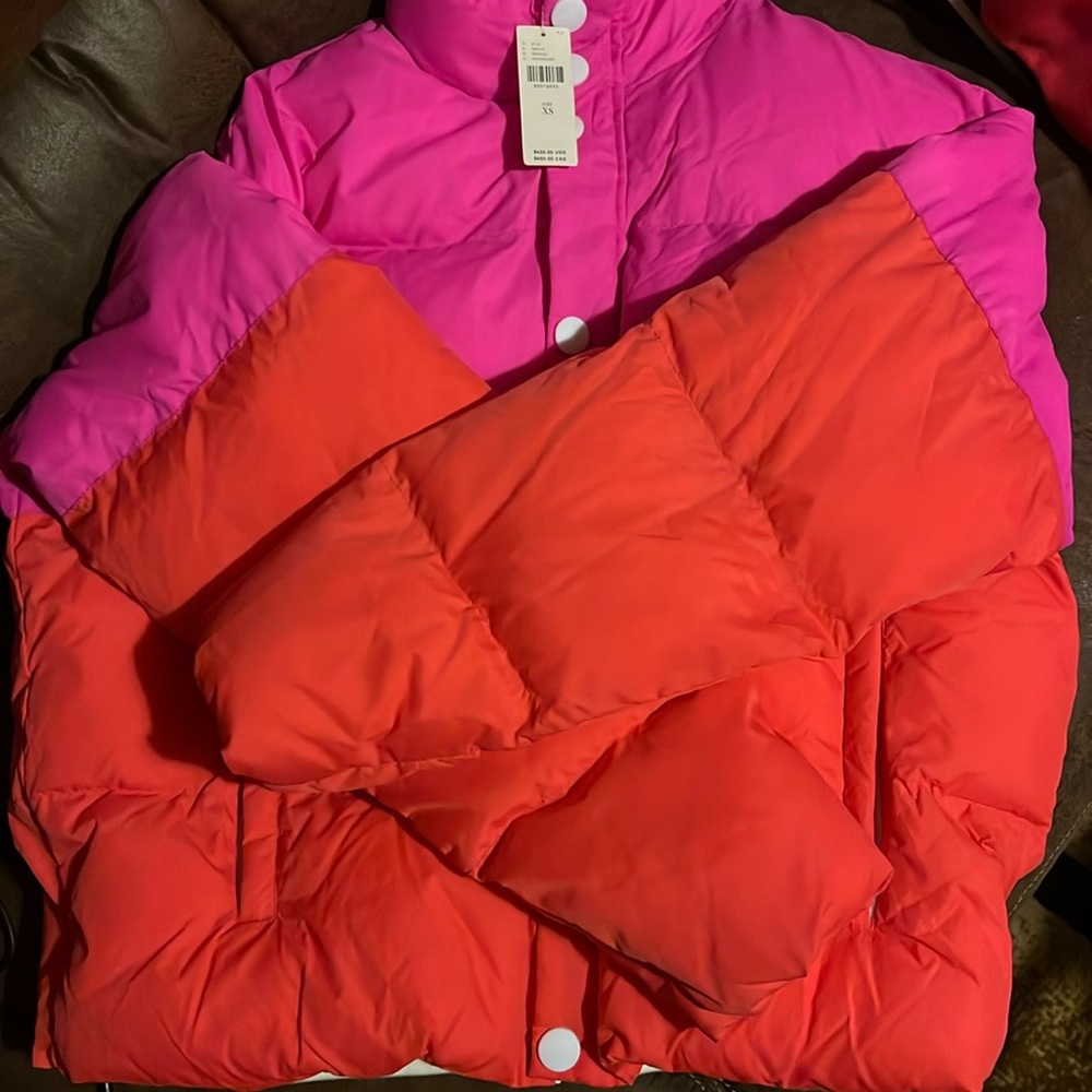 Anthropologie women’s puffer jacket